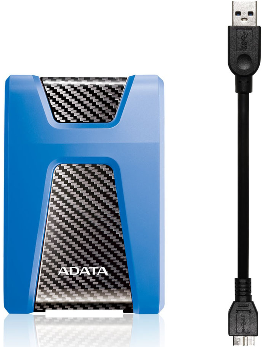 Внешний диск HDD 2.5'' ADATA AHD650-1TU31-CBL