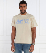 Футболка MAGLIETTA Versace Jeans Couture - бежевый(76GAHG01CJ00G)