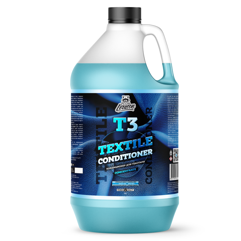 LERATON T3 Кондиционер для ткани и коврового покрытия после химчистки (концентрат) 3,8 л