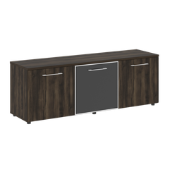 Yalta Тумба модульная LT.TS-3.4 black Дуб Мали/Стекло Black 1642*450*580