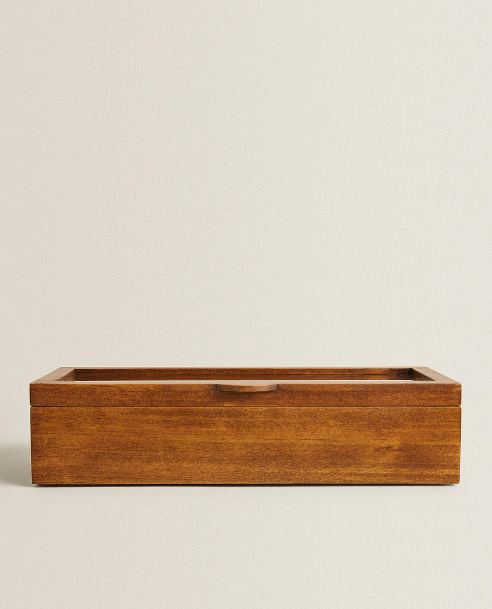 Zara Home Шкатулка из дерева, цвет коричневый, 30 см · 7162/099