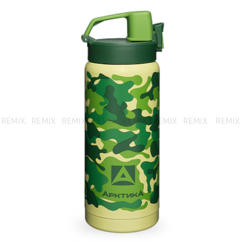 Термос-сититерм вакуумный, бытовой, тм "Арктика", 500 мл, арт. 702-500 классический камуфляж