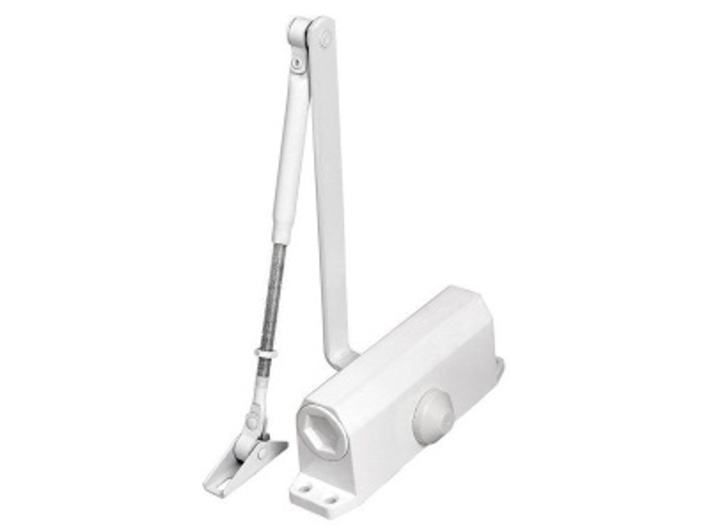 Доводчик дверной 50-100кг TDR-100 WH Белый