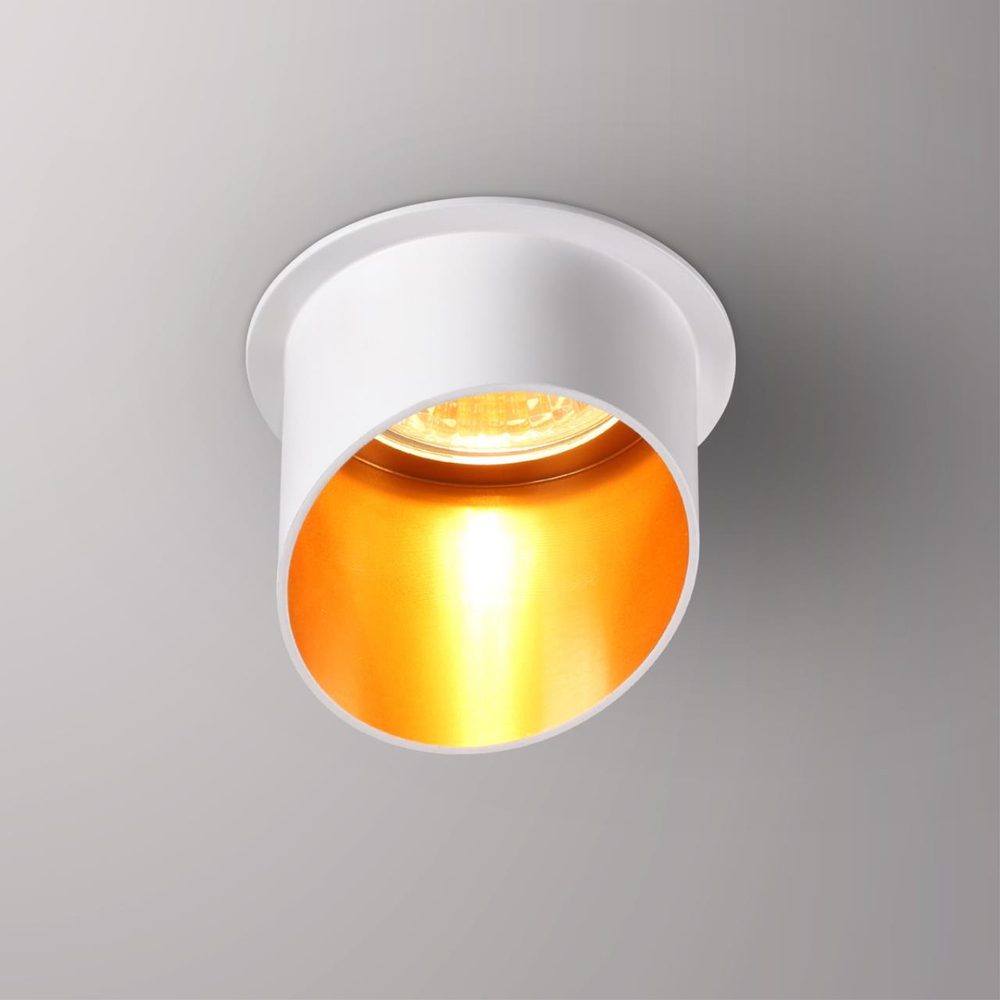 370436 SPOT NT19 515 белый Встраиваемый светильник IP20 GU10 50W 220V BUTT