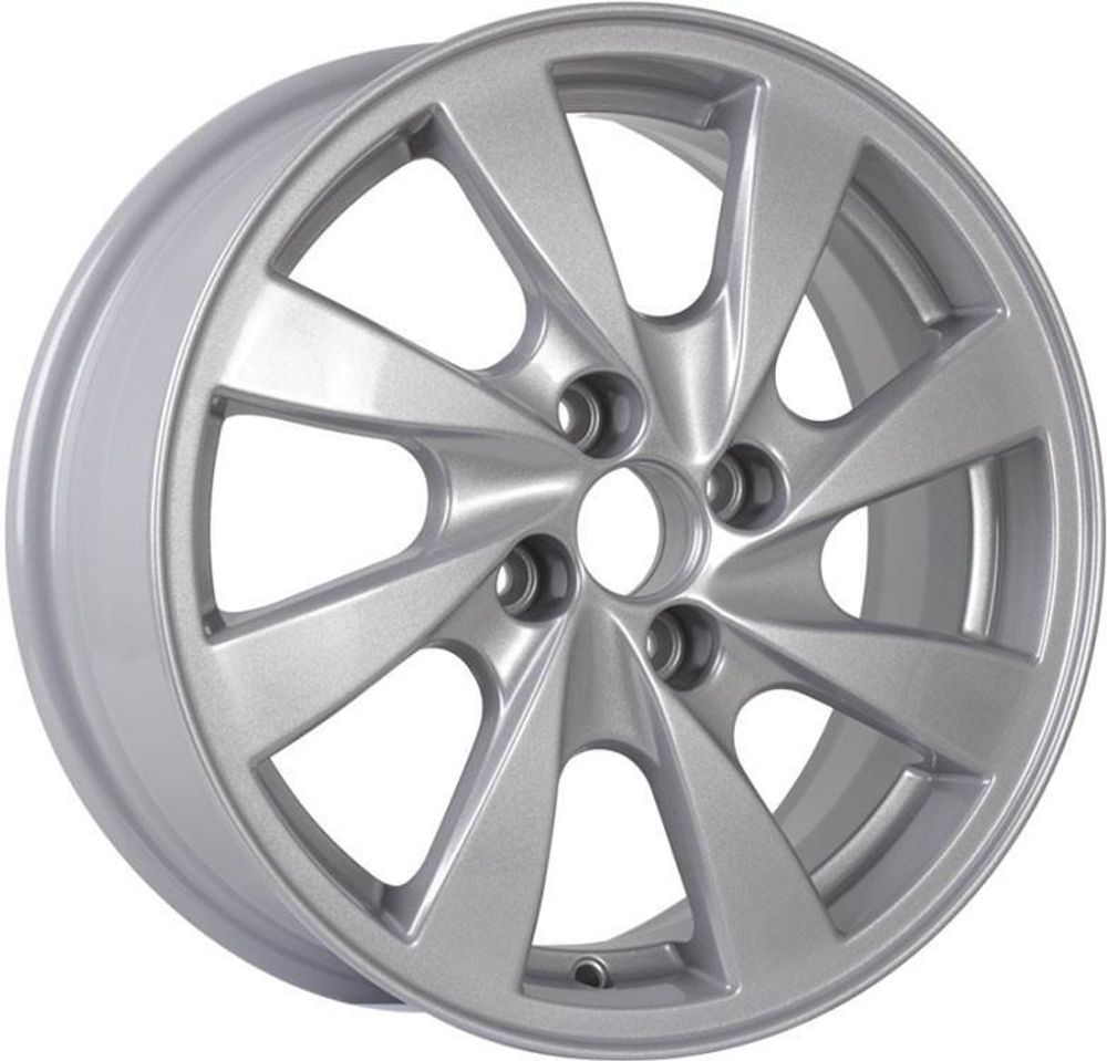 K&amp;K KC928 (Kalina Cross) 6x15 4x98 ET 33 Dia 58.5 (silver)