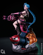 Фигуркаел Джинкс Лига легенд Jinx League of Legends