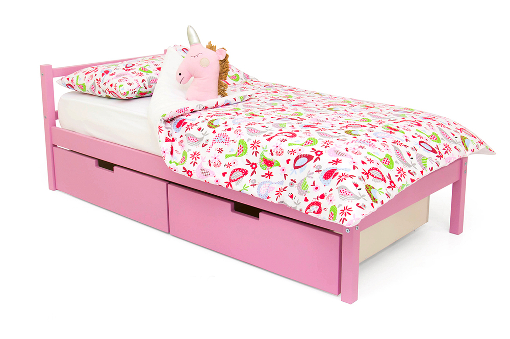 Детская кровать Бельмарко Svogen classic лаванда-белый