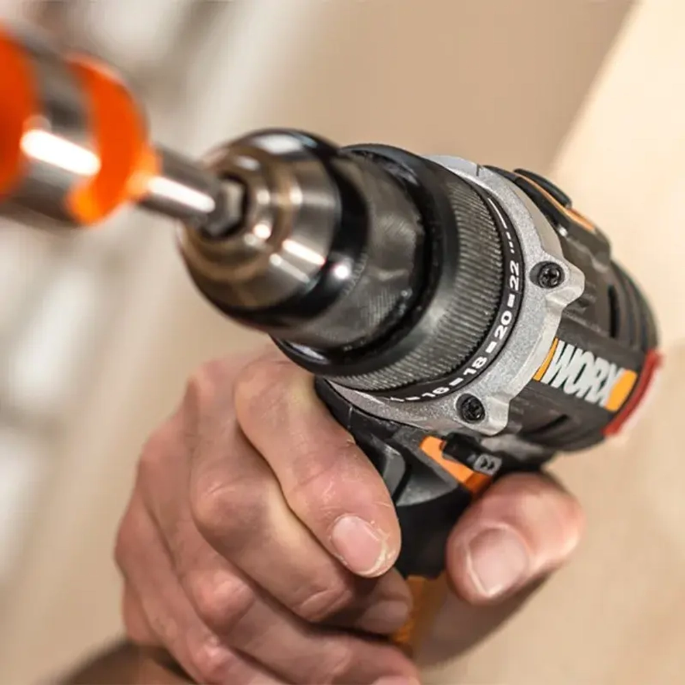WORX WX175 аккумуляторная дрель-шуруповерт (2 x 2 Ач, ЗУ)