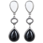 Серьги Possebon Madre, Agata Preto A0585.1.4 S