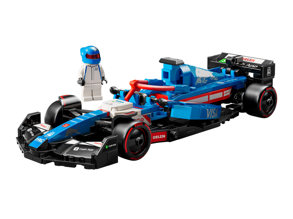 LEGO Speed Champions 77246 «Visa Cash App RB VCARB 01 F1» — новинка Формулы-1