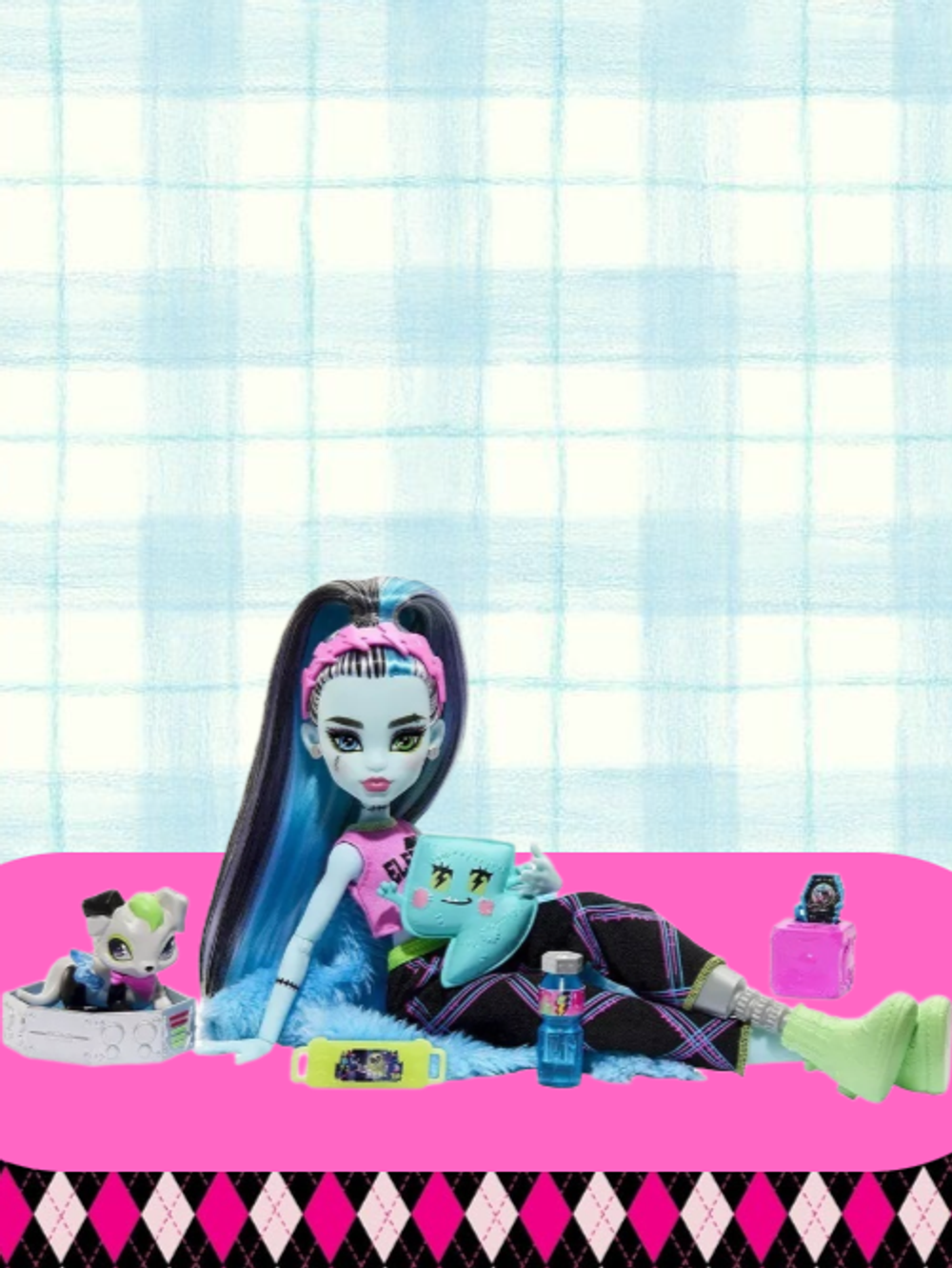 Кукла Monster High «Creepover Party Frankie» HKY68 — вечеринка с друзьями