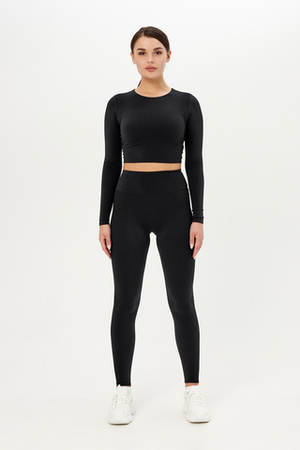 Легинсы с высокой талией