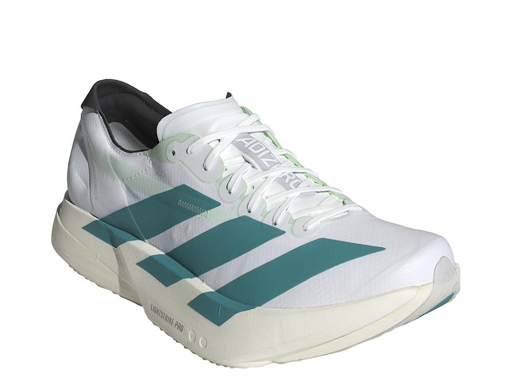 Кроссовки для бега мужские adidas Adizero Adios Pro 4 M Бело-Бирюзовые