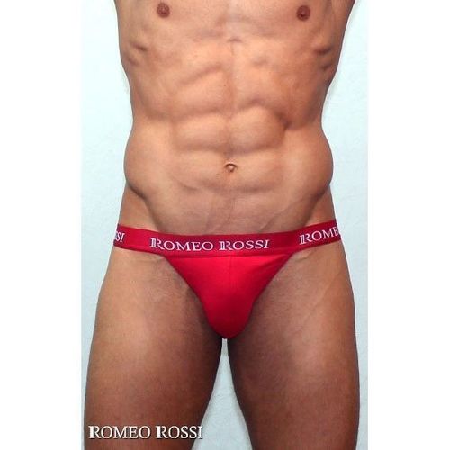 Мужские трусы танга красные Romeo Rossi Tanga RR3001-08