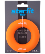 Эспандер кистевой ES-404 Кольцо, 25 кг, силикагель, оранжевый