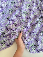 Ткань штапель для шитья 3 м плательная летняя вискозная