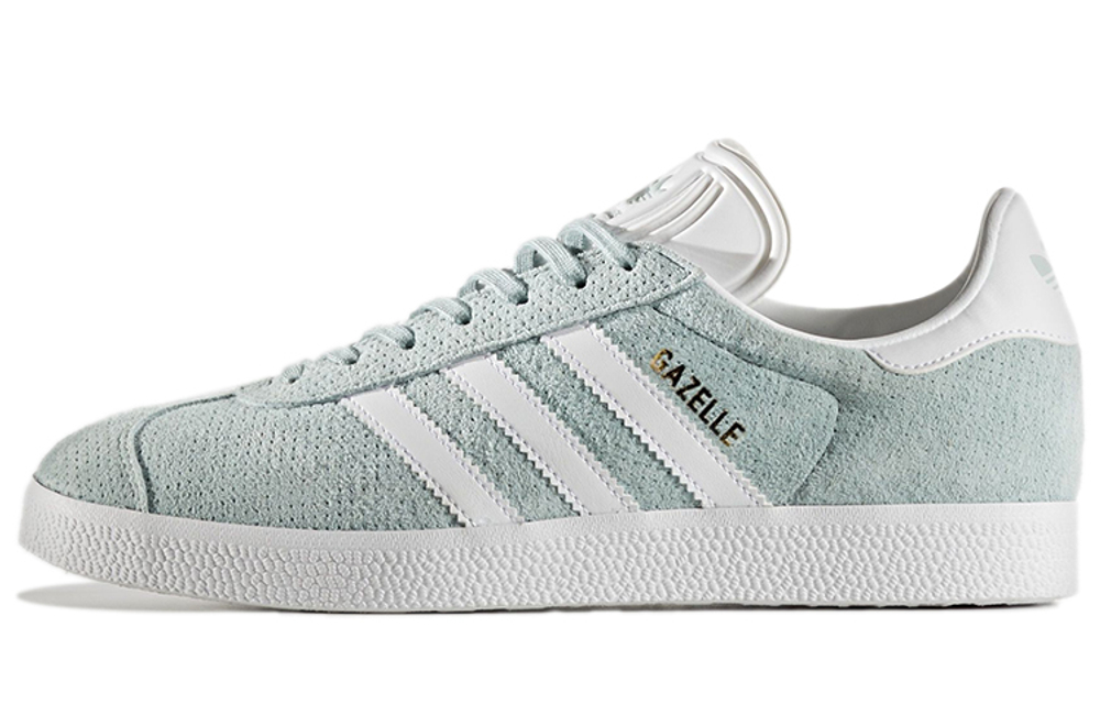 Adidas originals Gazelle non-slip wear-resistant low-top sneakers women's blue