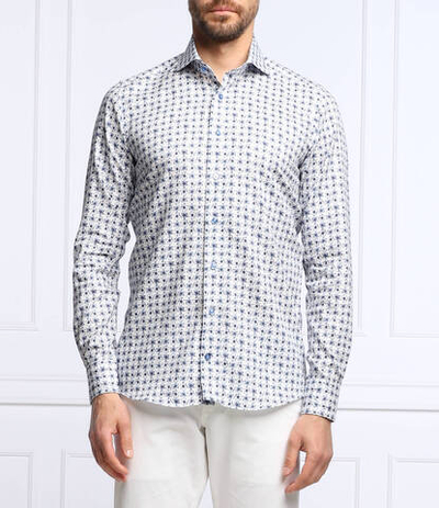 рубашка harvard Emanuel Berg - белый(HV-Harvard SF4)