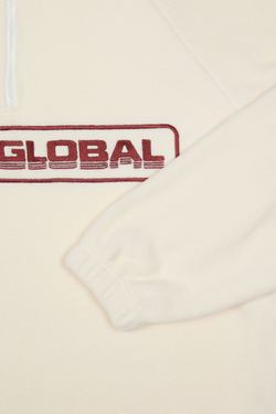 Halfzip RAFF Fleece Jacket CREAM, Молочный