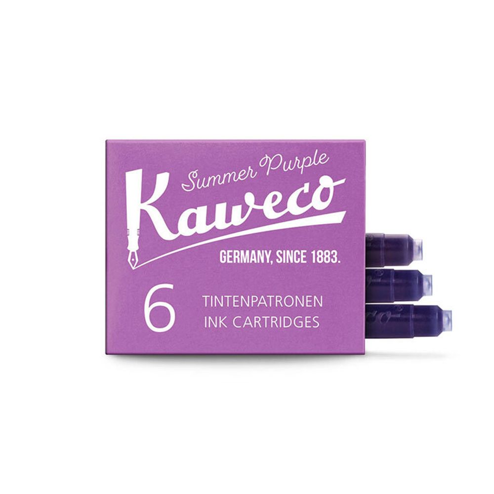 Набор картриджей Kaweco 6шт фиолетовый (10000010)