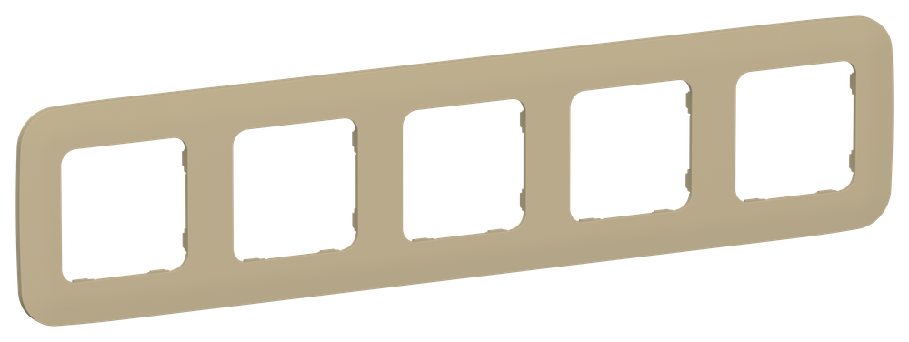 FLITE Рамка 5-местная РУ-5-А-ФлХ хаки IEK