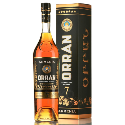 Коньяк армянмкий ORRAN 7 лет 0,5 л