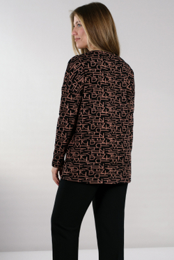 Джемпер женский 1236Аб, Буквы #239Б031236Аб