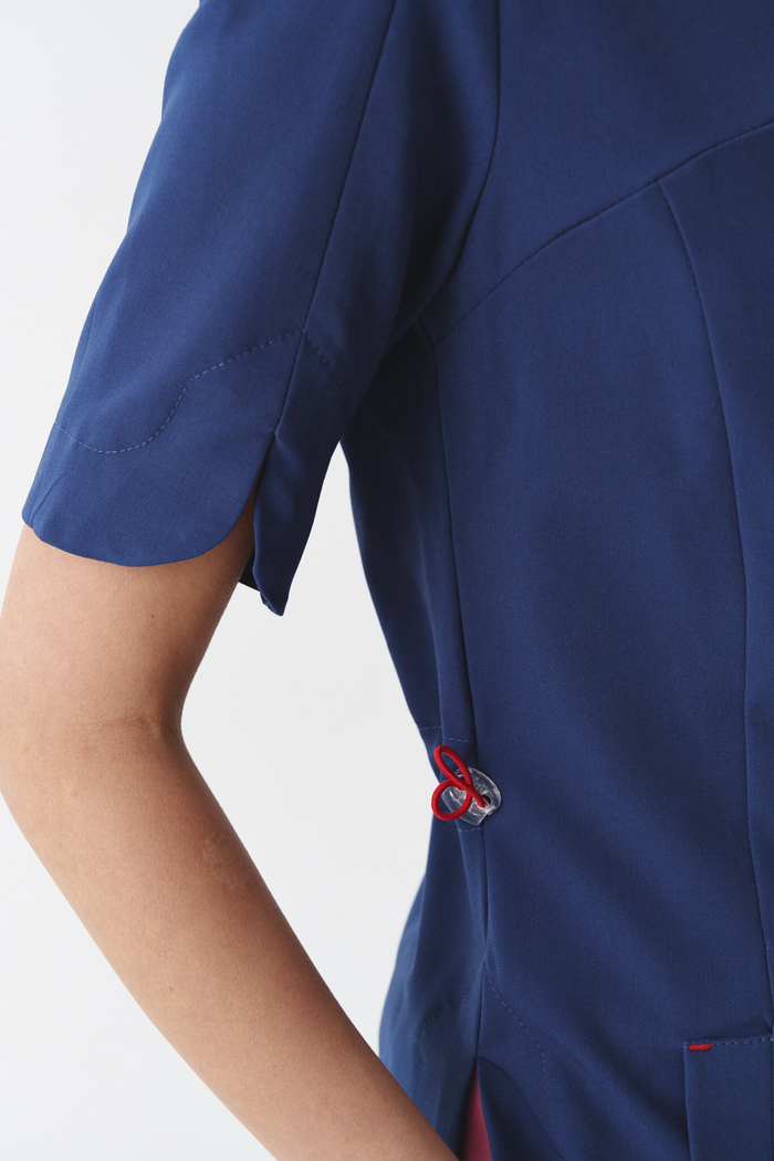 Топ медицинский женский Ньюлук, индиго