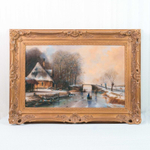 Картина «Winterliche Szene/Зимняя сцена»
