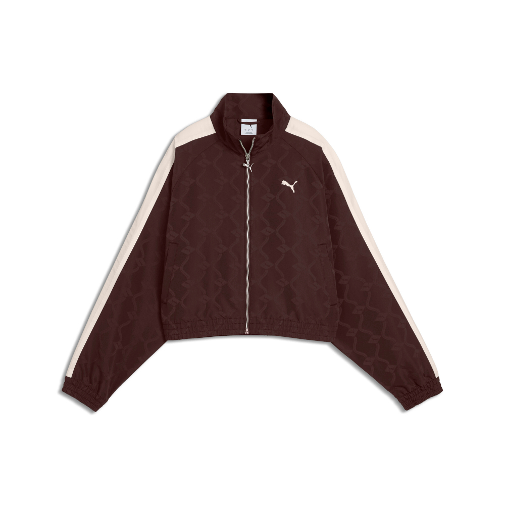 Ветровка женская PUMA T7 Jacquarded Woven Relaxed Track Jacket
