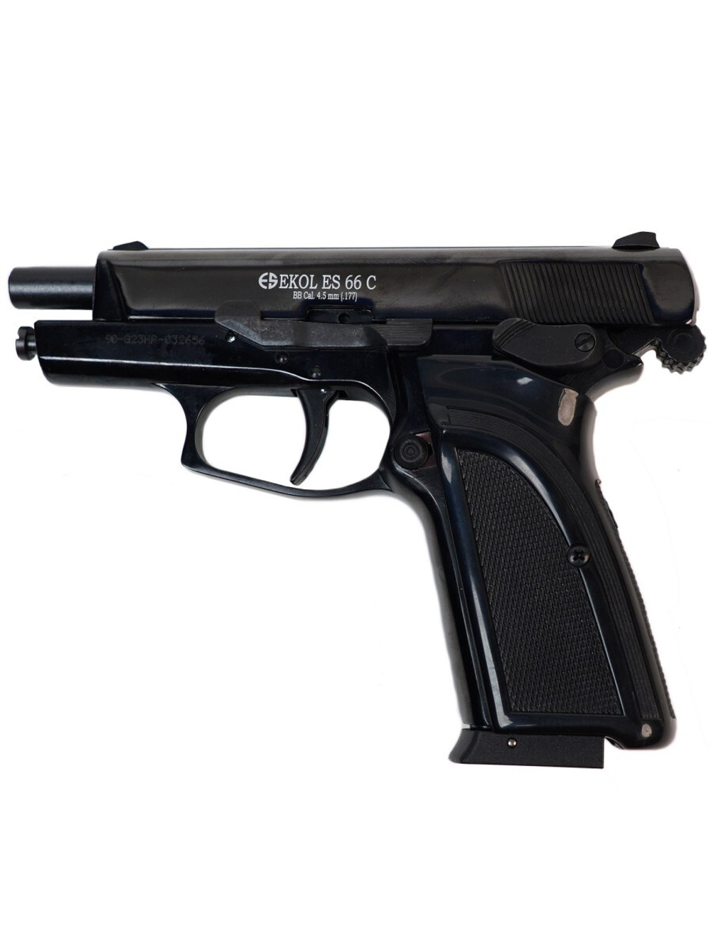 Пистолет пневматический EKOL ES 66 C Black (металл) 4,5 мм