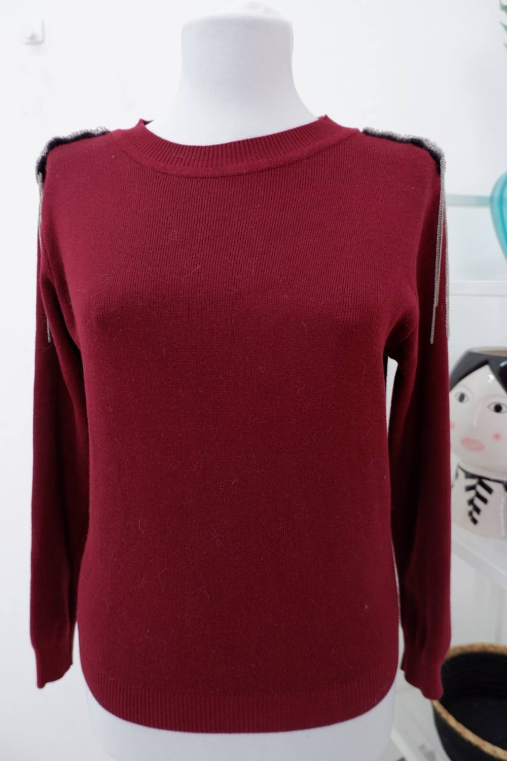 Джемпер Moda бордовый 44 размер