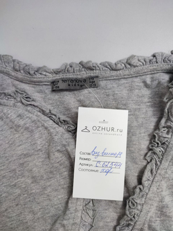 Болеро Terranova серое на 12-13 лет