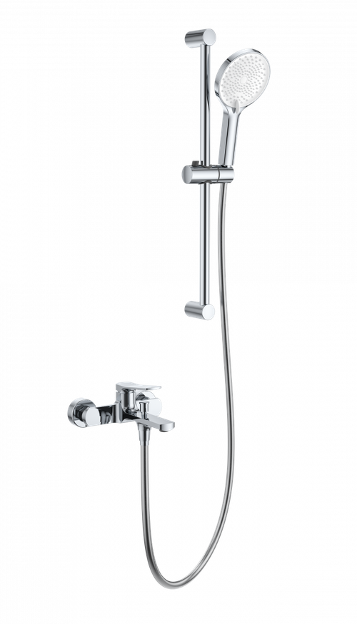 Смеситель для ванны с душевым гарнитуром WONZON & WOGHAND, Хром (WW-C2036-CR)