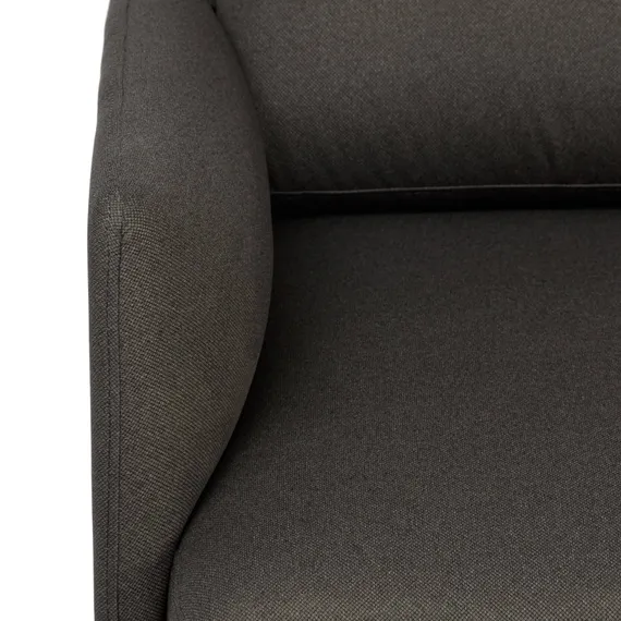 Двухместный диван Bebe 185 см, черный