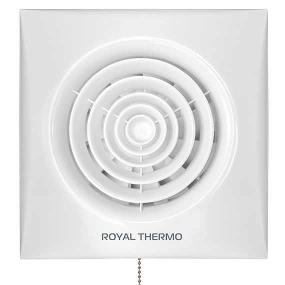 Вентилятор вытяжной Royal Thermo Sunrise RAFR 120 P с тяговым выключателем купить в Москве и Московской области по низкой цене с доставкой по России — (2) Вентилятор вытяжной Royal Thermo Sunrise RAFR 120 P с тяговым выключателем — (2)