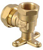 Угол УСТ. для гоф. трубы 15х1/2 F VER-PRO (90/10шт)