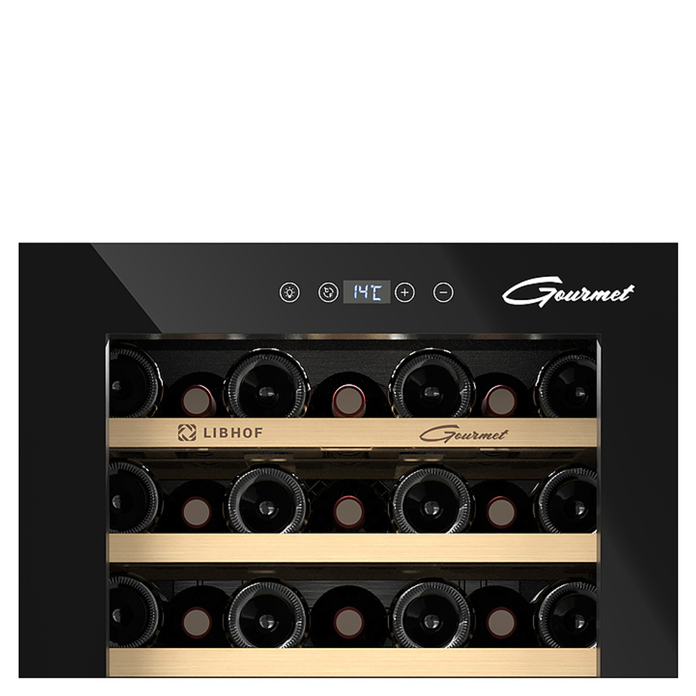 Винный шкаф Libhof Gourmet GM-56 black черный