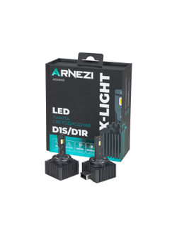 Лампа светодиодная 12/24V D1S/D1R 36W 3000lm 6000K ARNEZI X-Light LED 2 шт. DUOBOX IP68 A2000100