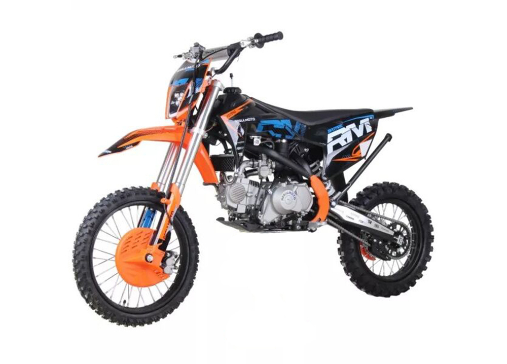 Питбайк Regulmoto SPITFIRE 17/14 PRO 140сс черный/оранжевый