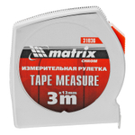 MATRIX Рулетка Chrom 3м x 13мм хромированный корпус