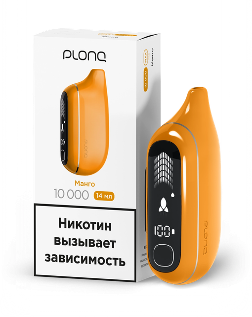 Одноразовый Pod Plonq MAX PRO - Манго (10000 затяжек)