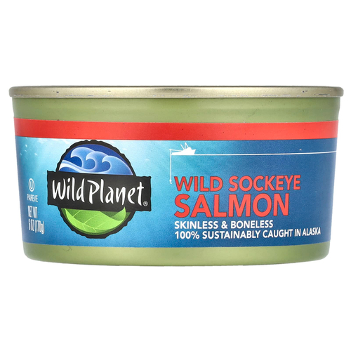 Wild Planet, Филе дикой нерки, без кожи и костей, 6 унций (170 г)
