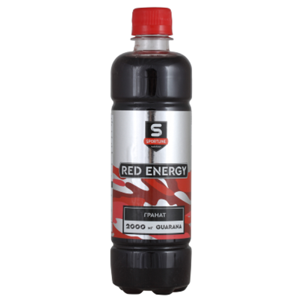 Напиток SportLine Red Energy 500 мл (гранат)