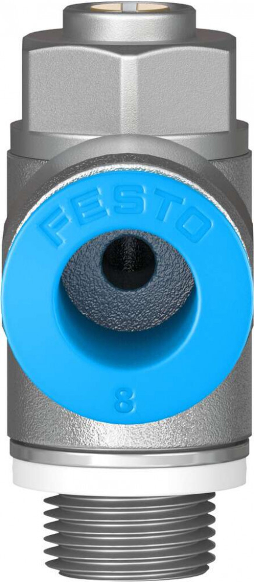 Дроссель с обратным клапаном Festo GRLZ-1/8-QS-8-D
