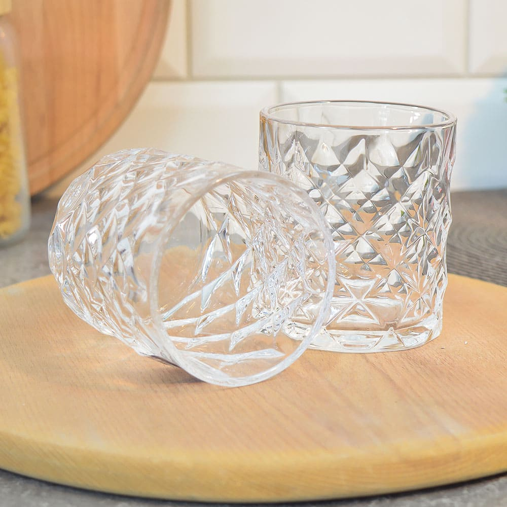 Набор стаканов 6шт 300мл, d9см, h8см (низкие), DM331-7