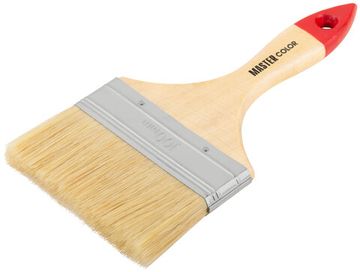 Кисть флейцевая, натур. щетина, 55% топс, лакиров.ручка, ширина 100 мм