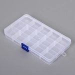 Органайзер для хранения мелочей, 15 ячеек «ИДЕЯДОМА», прозрачный, 17*10*2см (наклейка Селфи)✦