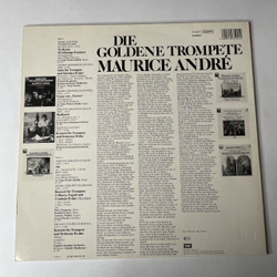 Винтажная виниловая пластинка LP Maurice Andre, Mark Carpentier, Georg F. Handel Гендель, J. S. Bach Бах, M. Haydn Гайдн, Goldene Trompete (Германия 1984) Quadraphonic