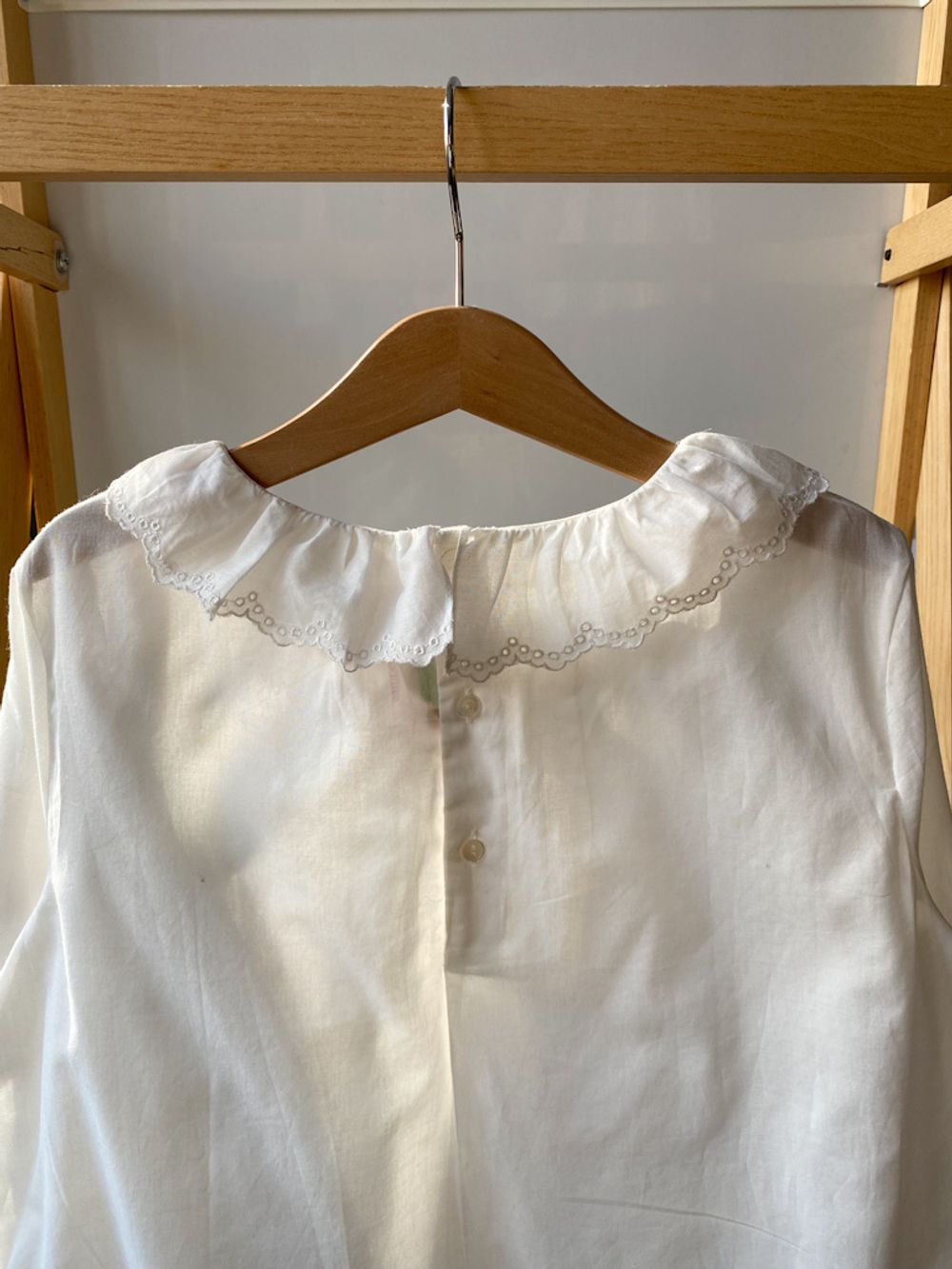 Хлопковая блузка Bonpoint, 140